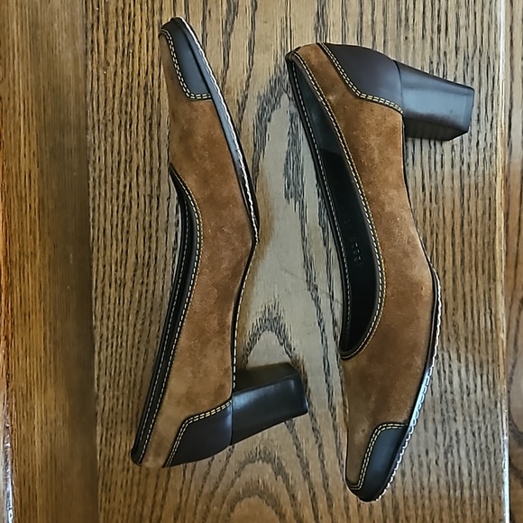 Rare Vintage Guiseppe Zanotti Brown Suede and Leather Shoes - Picture 7 of 16